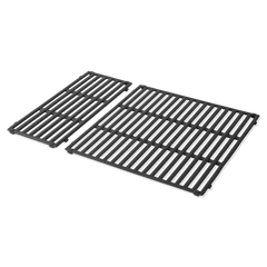 WEBER CRAFTED Porcelain-Enameled Cast-Iron Cooking Grates & Frame Kit – SPIRIT 300 series, SEARWOOD 600, & SMOKEFIRE EX4