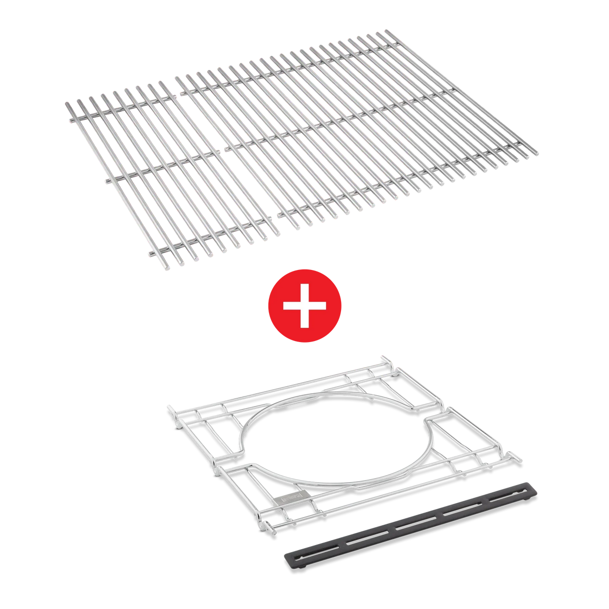 WEBER CRAFTED Stainless Steel Cooking Grates & Frame Kit  – SPIRIT 300 series, SEARWOOD 600, & SMOKEFIRE EX4