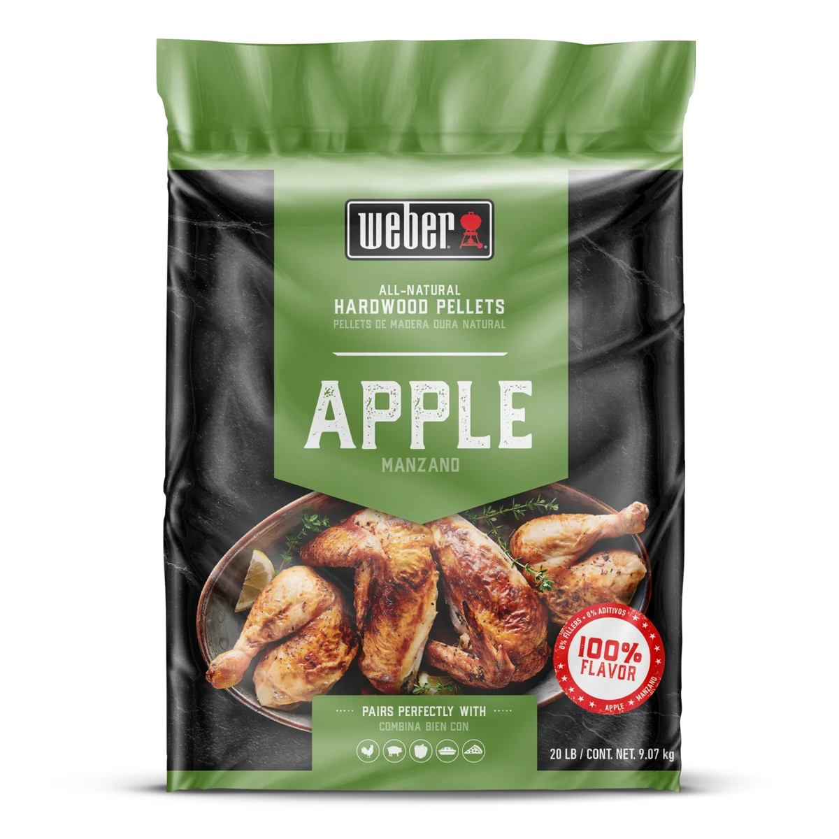 Apple All-Natural Hardwood Pellets